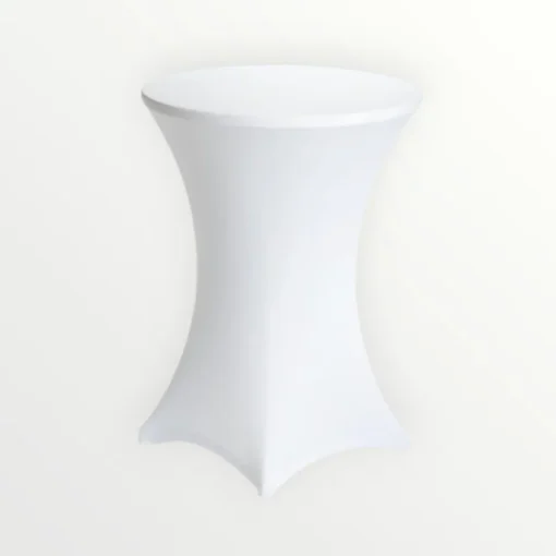 Stehtischhusse 70cm weiß